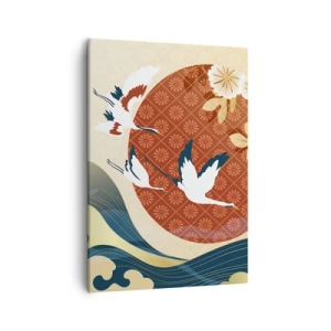 Schilderen op canvas - Japans sprookje - 50x70 cm