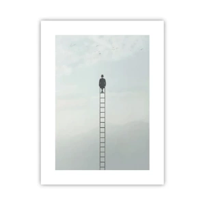 Poster - Stap verder op! - 30x40 cm