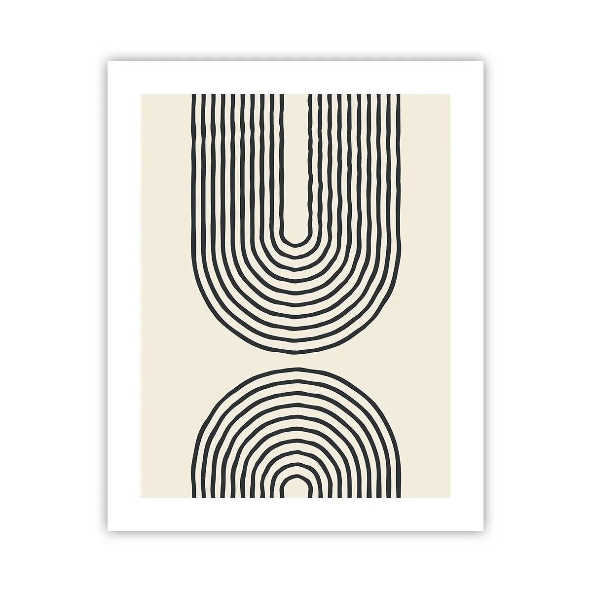 Poster - In een ogenblik ... - 40x50 cm
