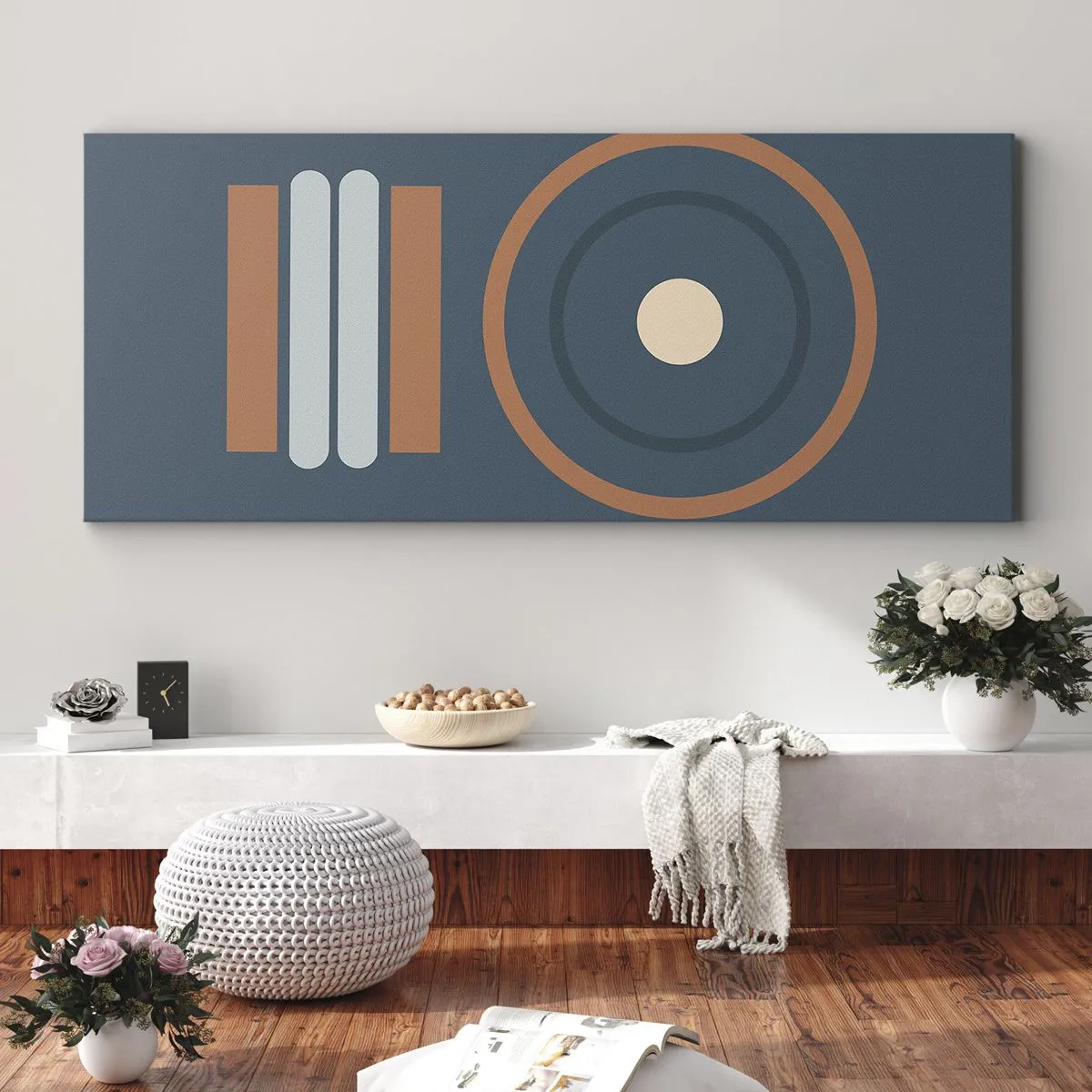 Schilderen op canvas - De essentie van dingen - 100x40 cm