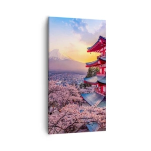 Schilderen op canvas - De essentie van de Japanse geest - 55x100 cm