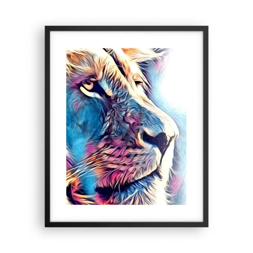 Poster in een zwarte lijst - De wijsheid van de natuur - 40x50 cm