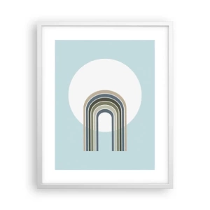 Poster in een witte lijst - Onweerstaanbare aantrekkingskracht - 40x50 cm