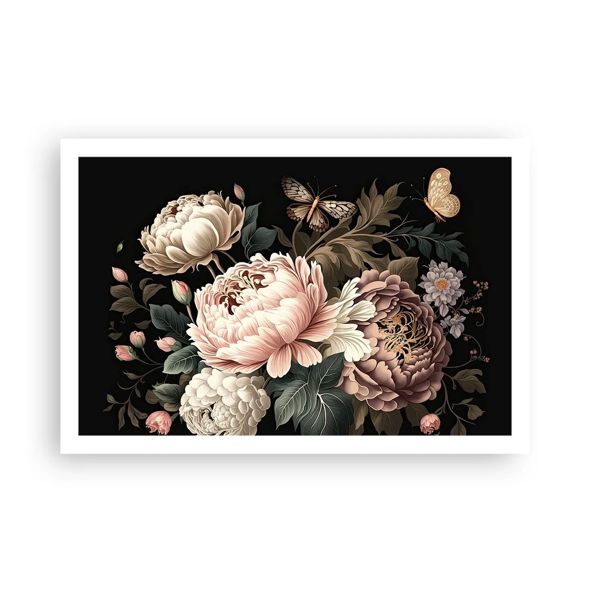 Poster - In barokstijl - 91x61 cm