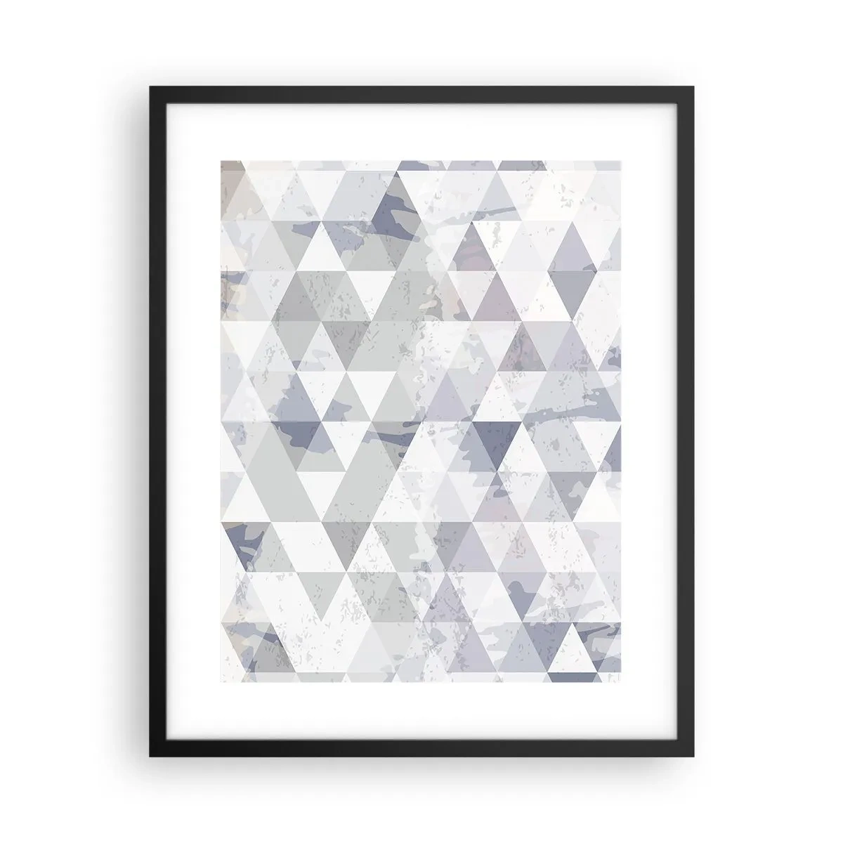 Poster in een zwarte lijst - In ritme op drie - 40x50 cm