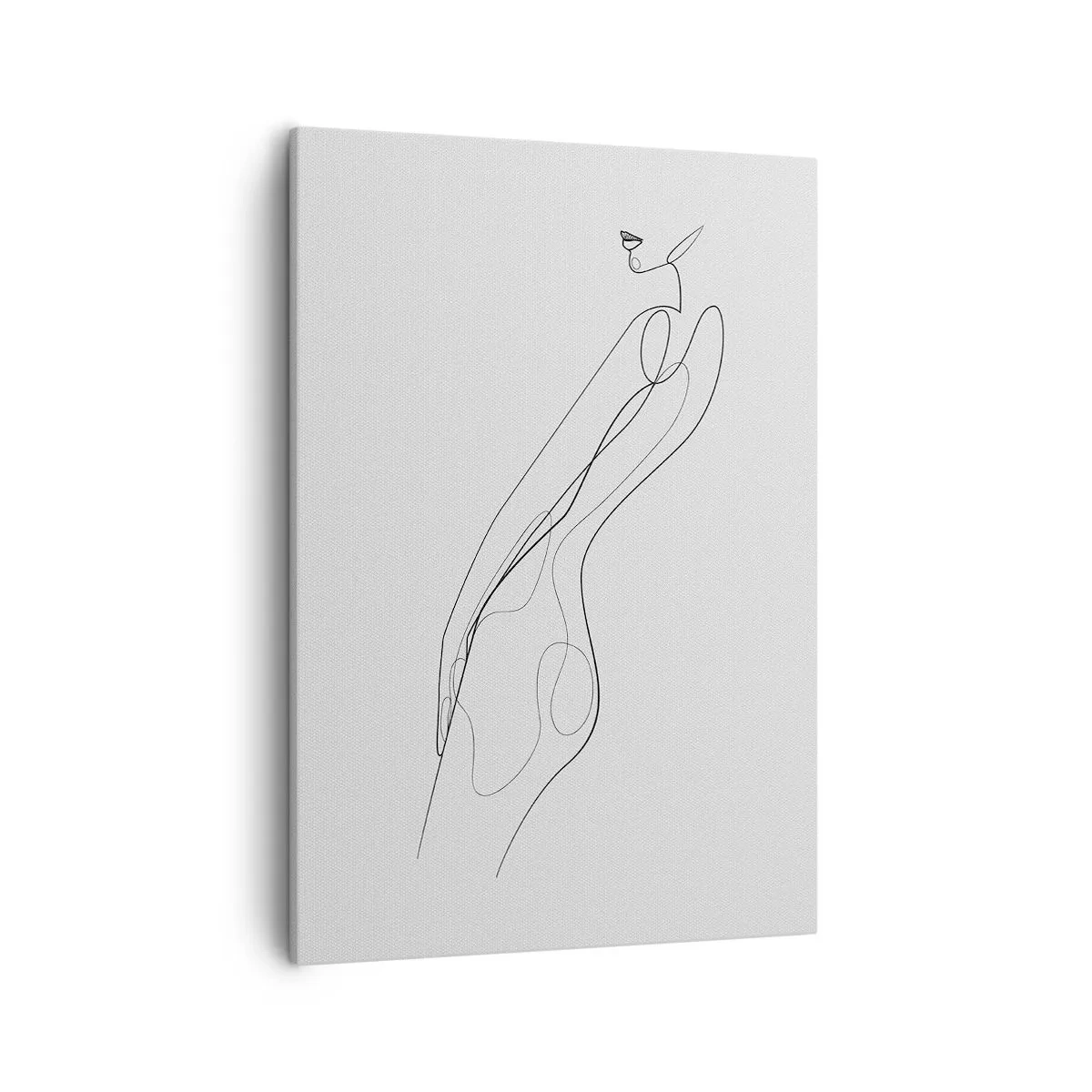 Schilderen op canvas - Gewoon een belofte - 50x70 cm