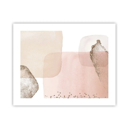 Poster - Een blik door kleur - 50x40 cm