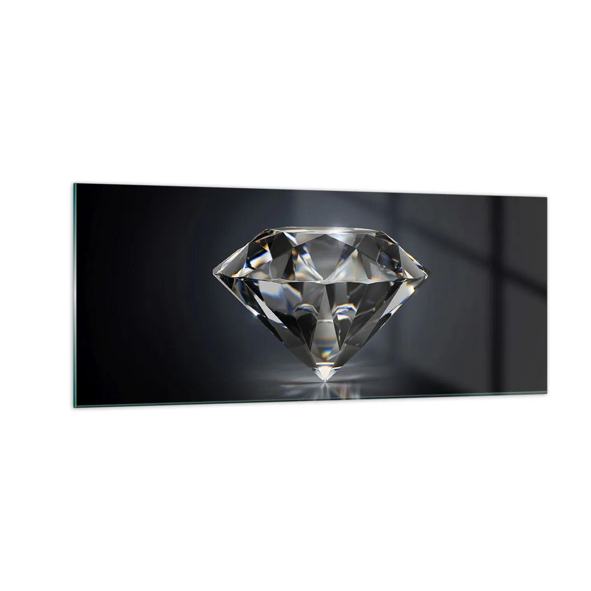 Schilderen op glas - Beste vriendinnen - 100x40 cm