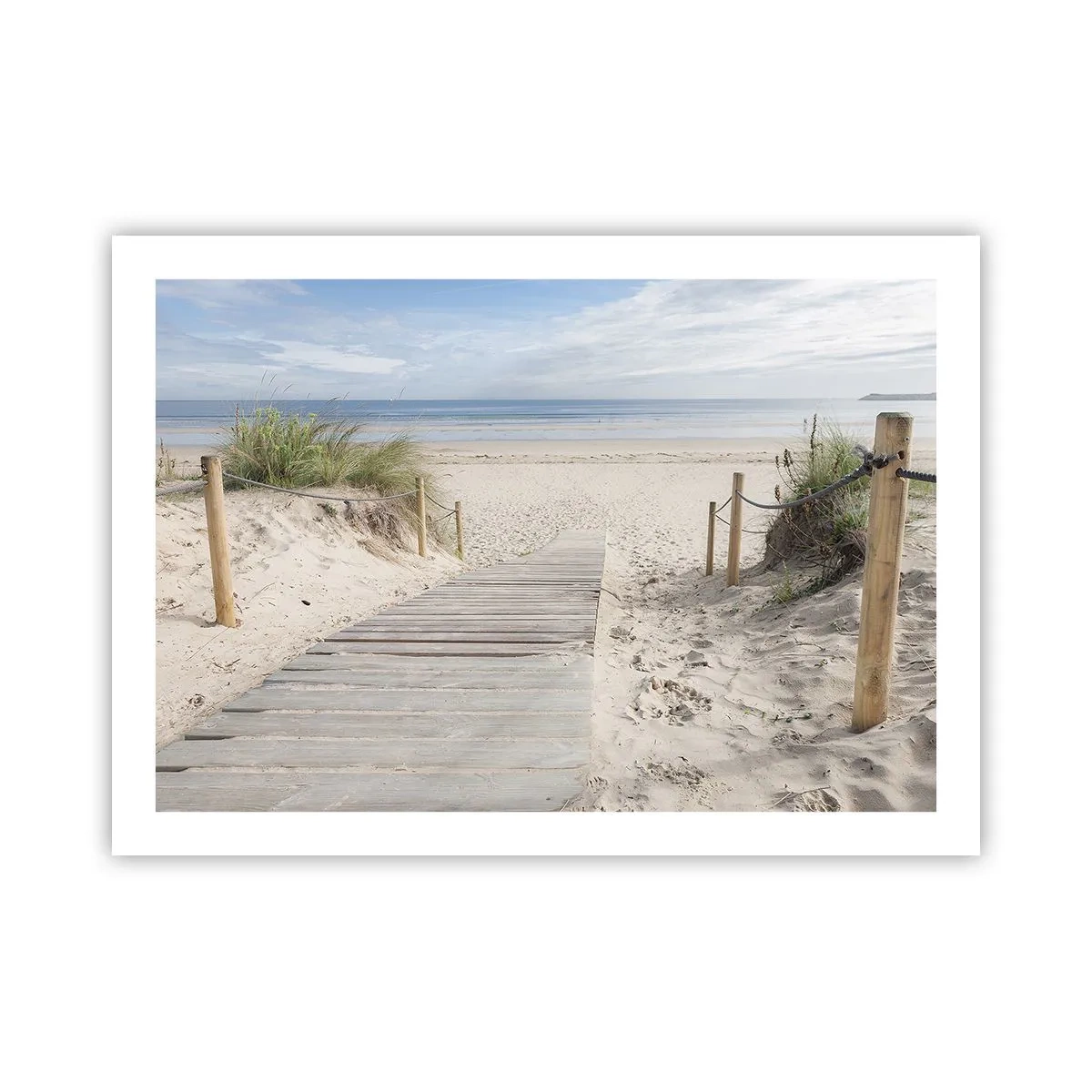 Poster - naar de horizon - 70x50 cm