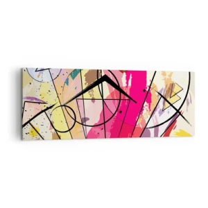 Schilderen op canvas - Explosie - 140x50 cm