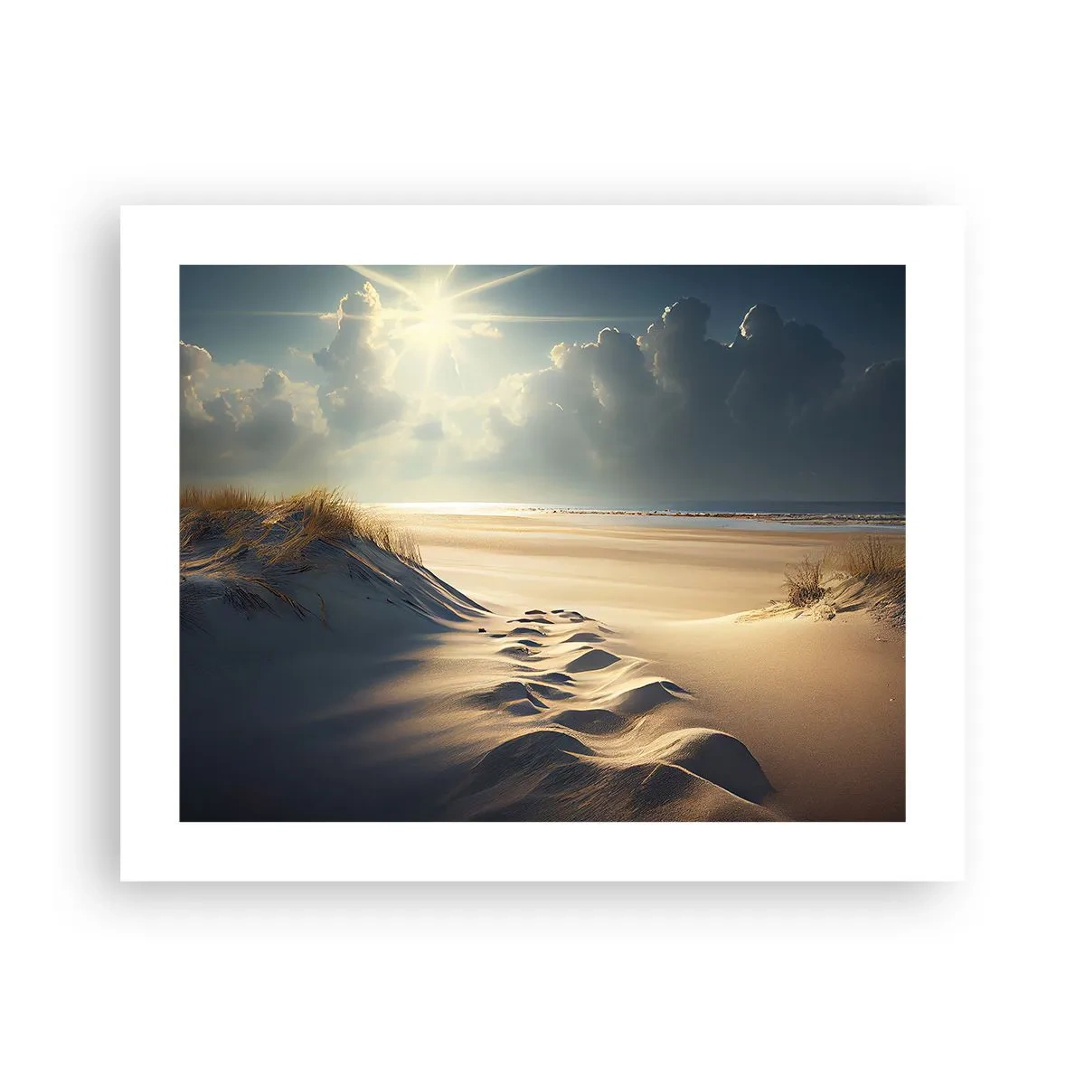 Poster - Een rustgevend landschap - 50x40 cm