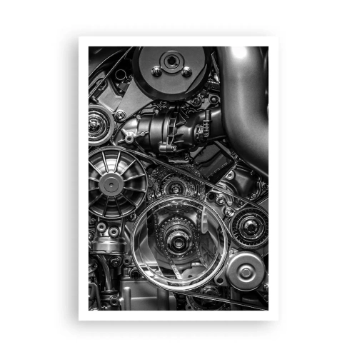 Poster - De poëzie van mechanica - 70x100 cm