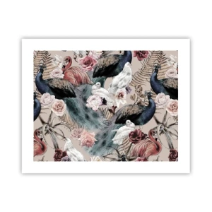 Poster - In de paleistuin - 50x40 cm