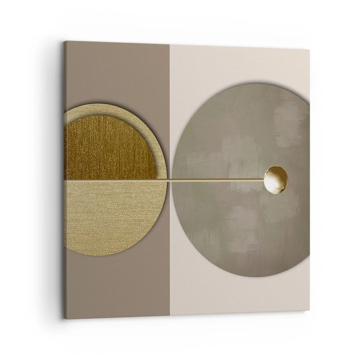 Schilderen op canvas - Perfecte balans - 50x50 cm