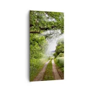 Schilderen op canvas - Et in Arcadia ego - 65x120 cm