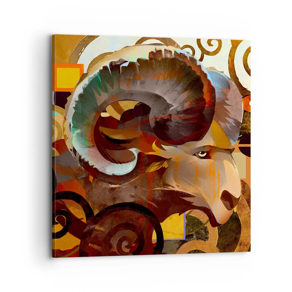 Schilderen op canvas - Magie - religies - rituelen - 70x70 cm