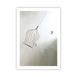 Poster - In je element - 50x70 cm