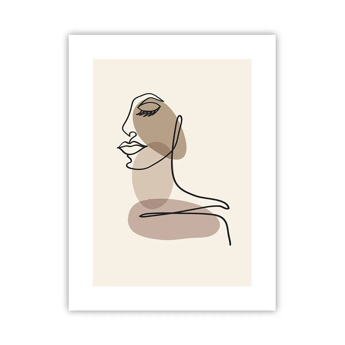 Poster - Luisteren naar zichzelf - 30x40 cm