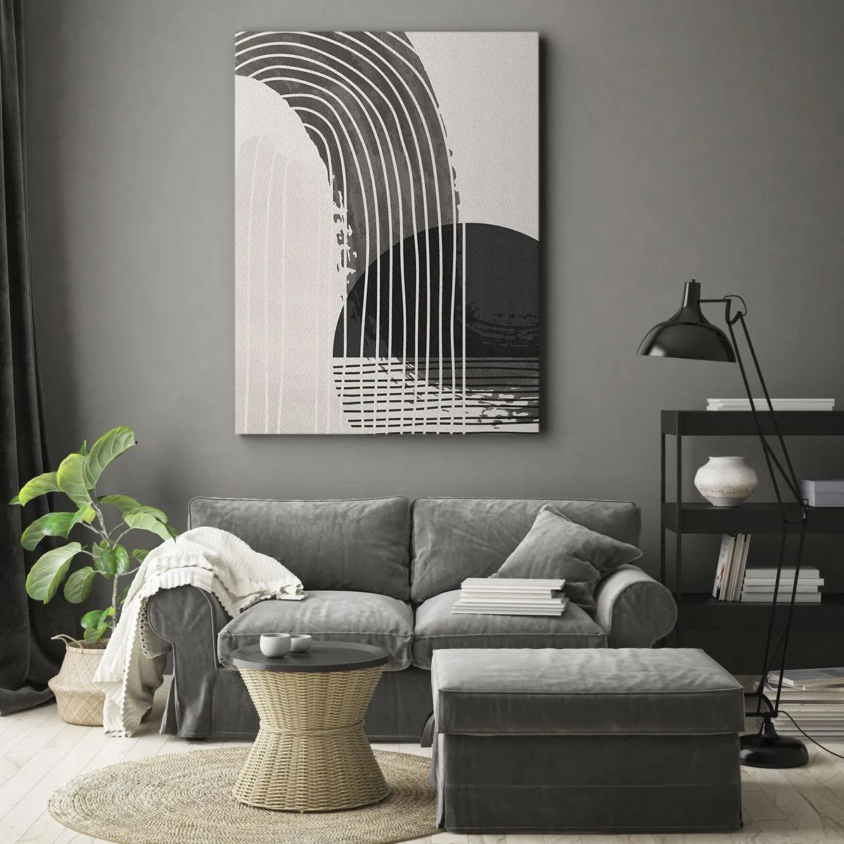 Schilderen op canvas - Daar en terug - 50x70 cm