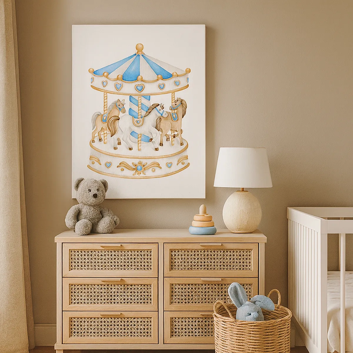 Schilderen op canvas - Zoete jeugd - 50x70 cm