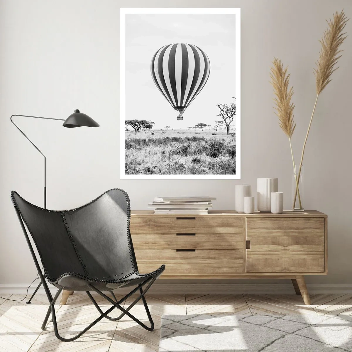 Poster - Boven de savanne - 40x50 cm