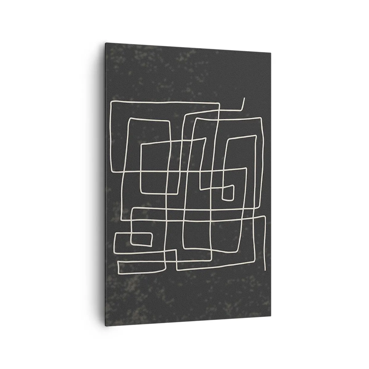 Schilderen op canvas - Niet zo eenvoudig - 80x120 cm