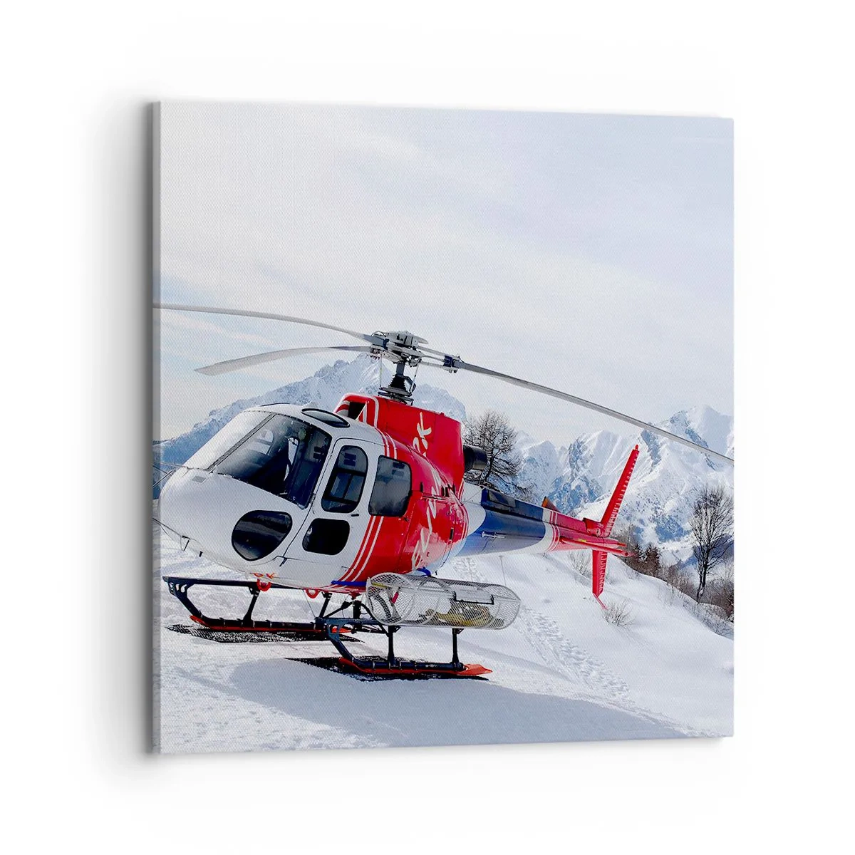 Schilderen op canvas - Altijd klaar - 70x70 cm