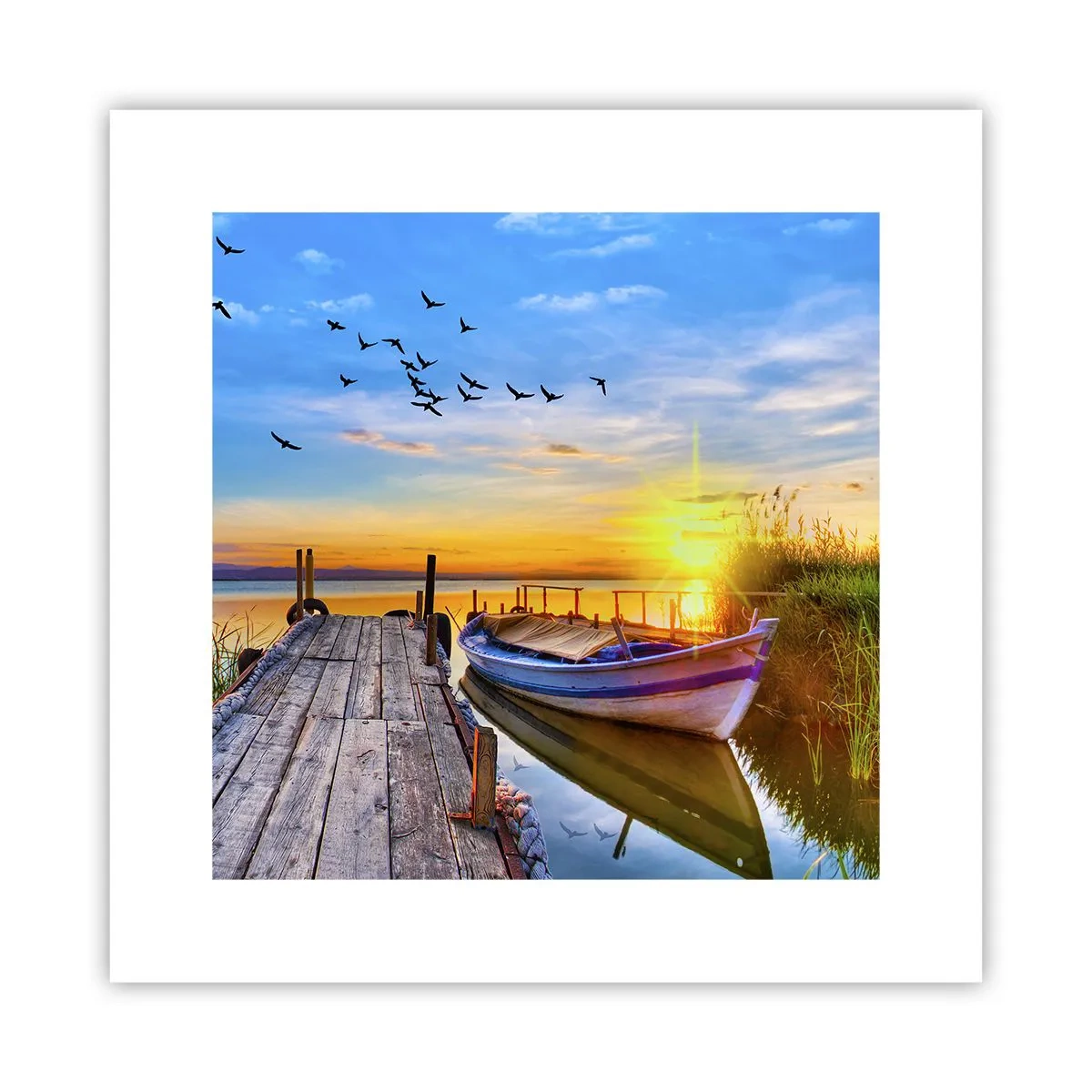 Poster - Ik zie je morgen - 30x30 cm