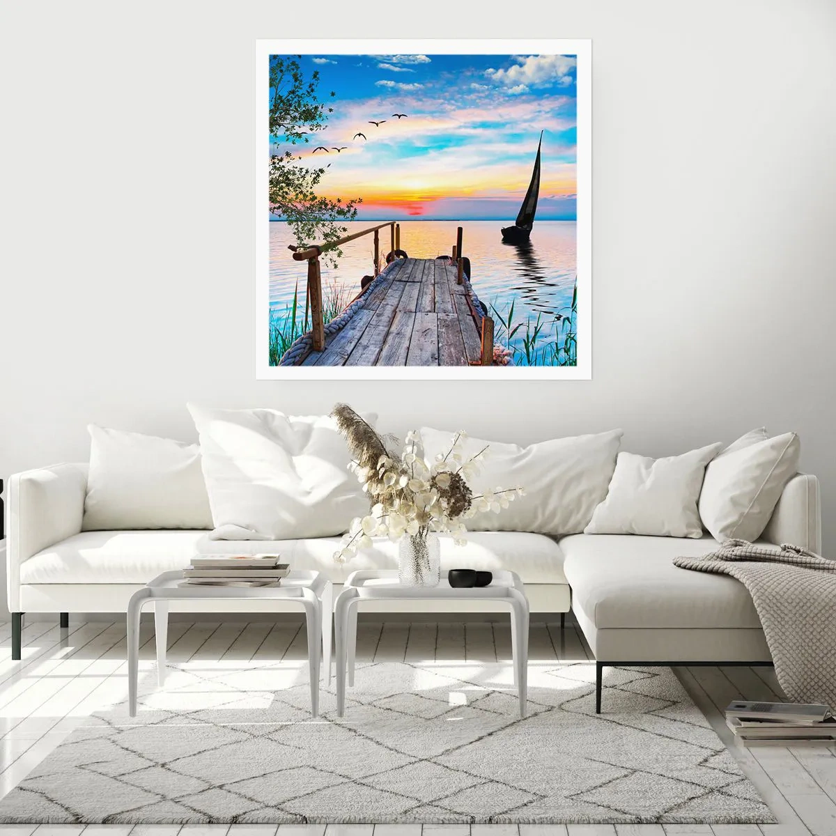 Poster - Goedeavond - 60x60 cm
