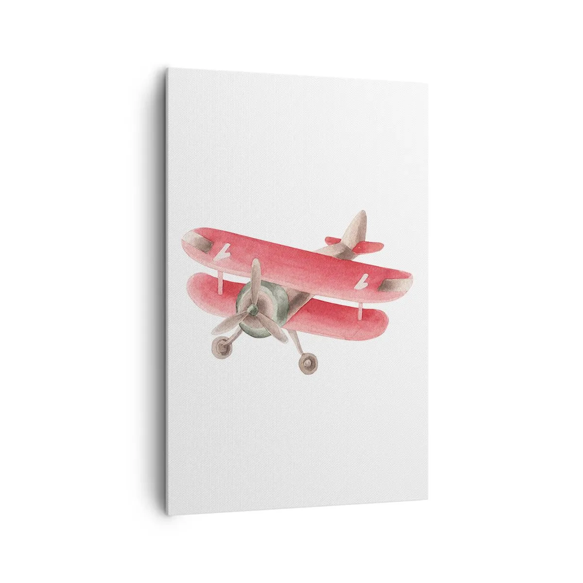 Schilderen op canvas - Klaar voor hoge vluchten - 80x120 cm