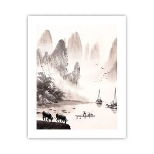 Poster - Het exotische alledaagse leven van het Oosten - 40x50 cm