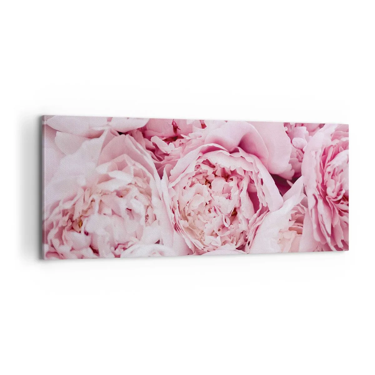 Schilderen op canvas - Knuffelend en geurig - 100x40 cm