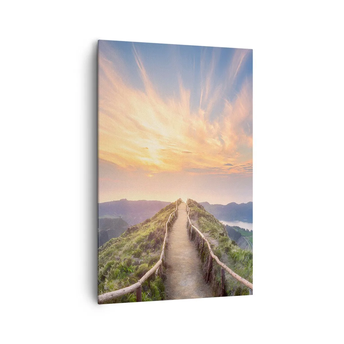 Schilderen op canvas - Dicht bij de hemel - 80x120 cm