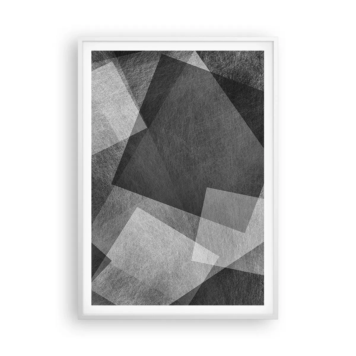 Poster in een witte lijst - Het eeuwige symbool van duurzaamheid en orde - 70x100 cm