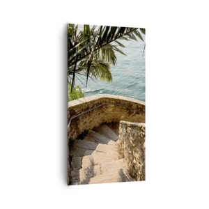 Schilderen op canvas - Onder de zon van Italië - 65x120 cm