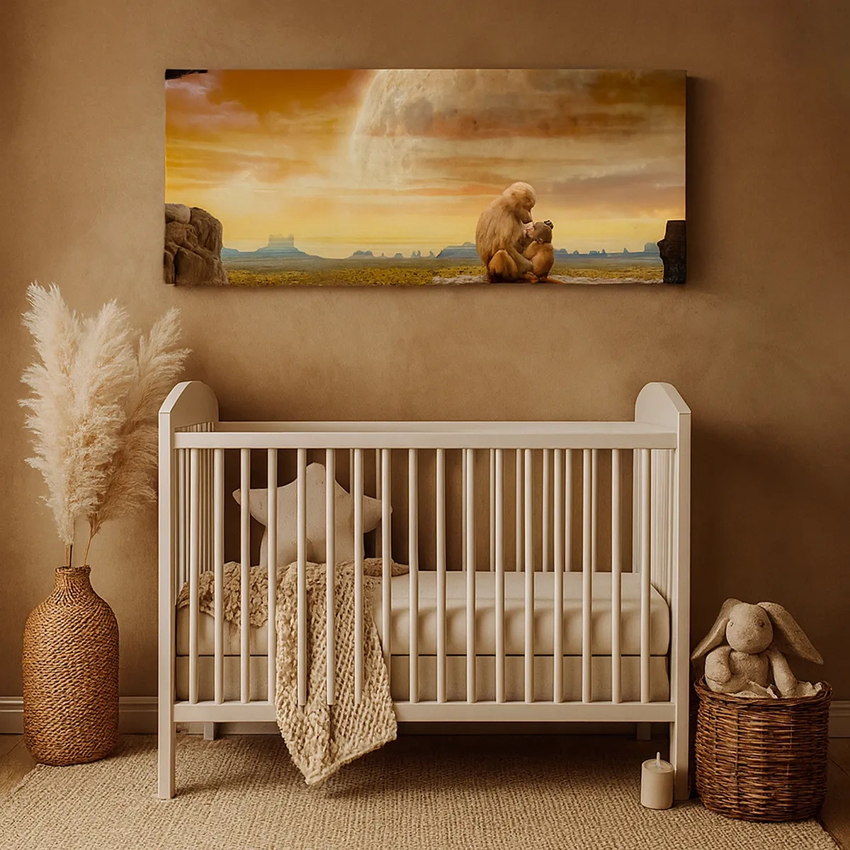 Schilderen op canvas - De liefde is overal hetzelfde - 30x30 cm