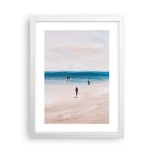 Poster in een witte lijst - Een natuurlijke behoefte - 30x40 cm
