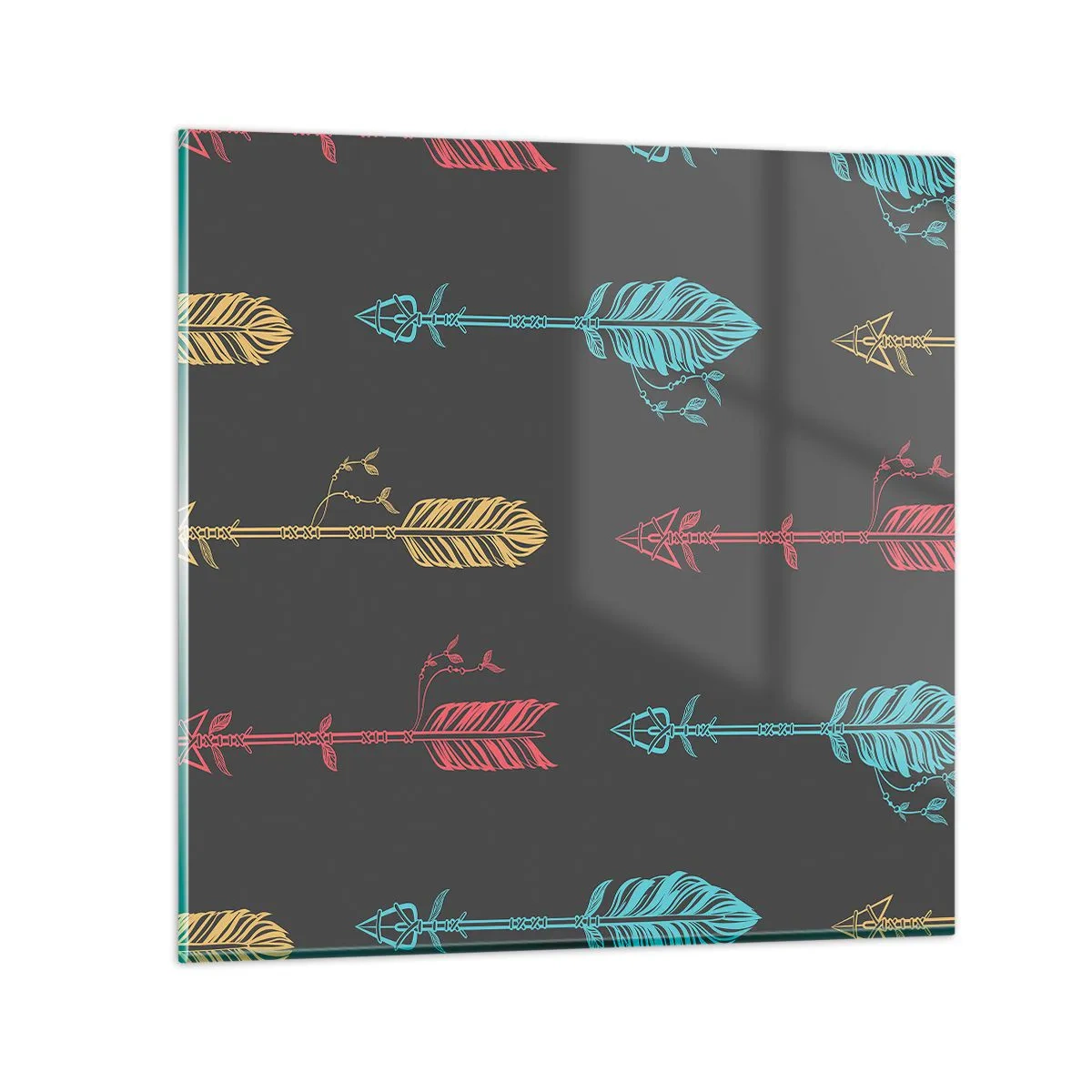 Schilderen op glas - In de verordening - 60x60 cm