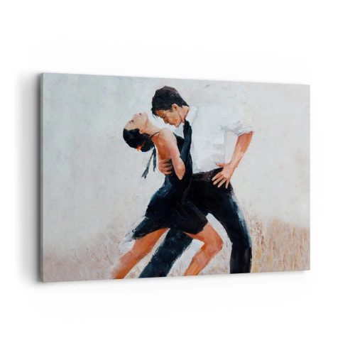 Schilderen op canvas - Tango van mijn dromen - 120x80 cm