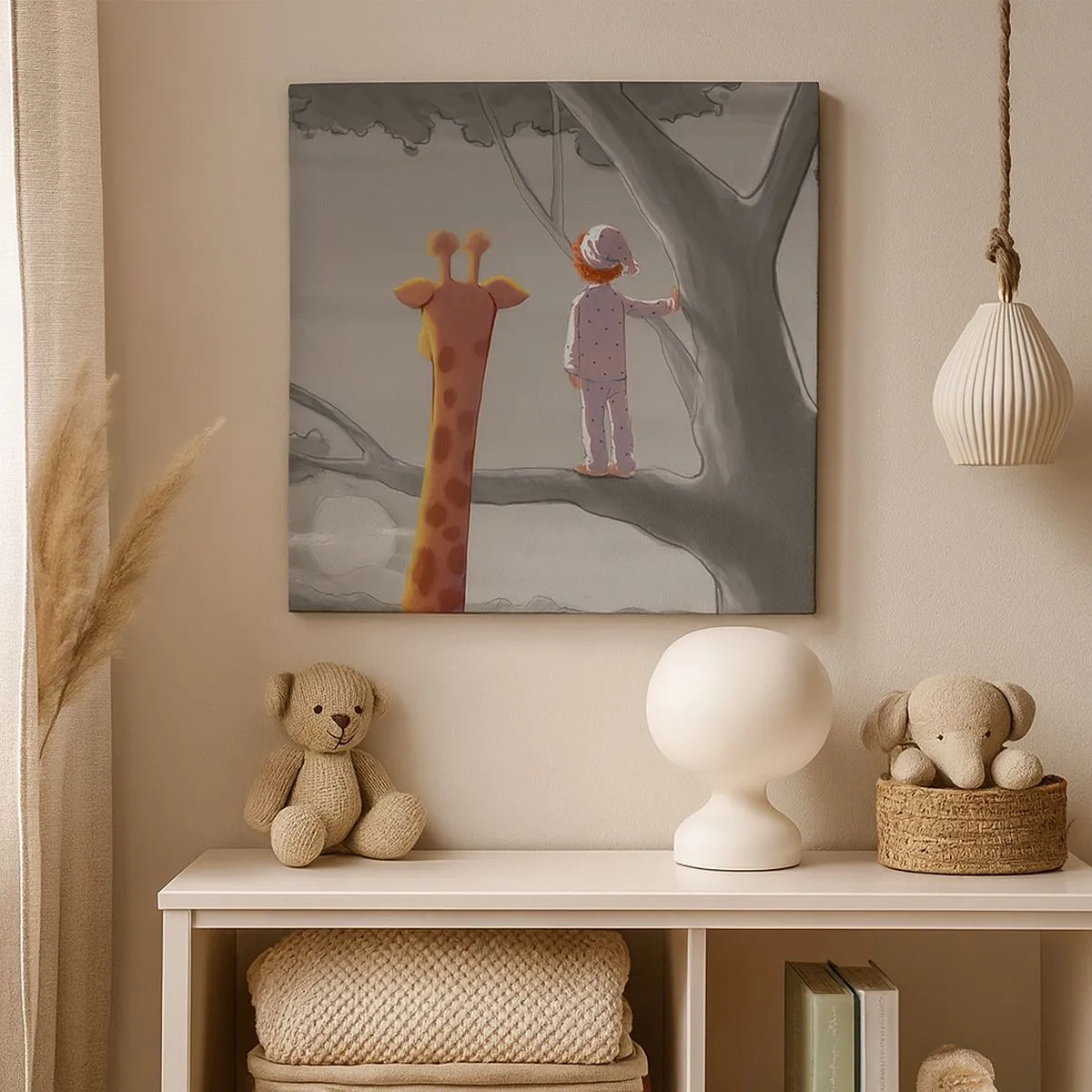 Schilderen op canvas - Dit gebeurt echt - 30x30 cm