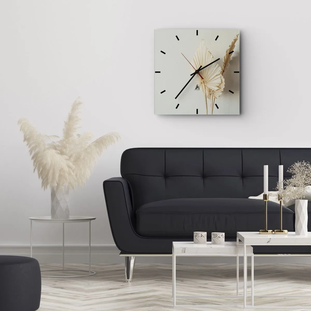 Wandklok - Klok - Wanneer je verlichting nodig hebt - 40x40 cm