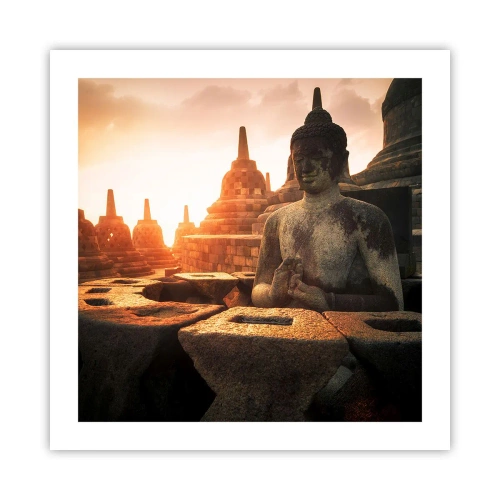 Poster - Weer van grote wijsheid - 50x50 cm