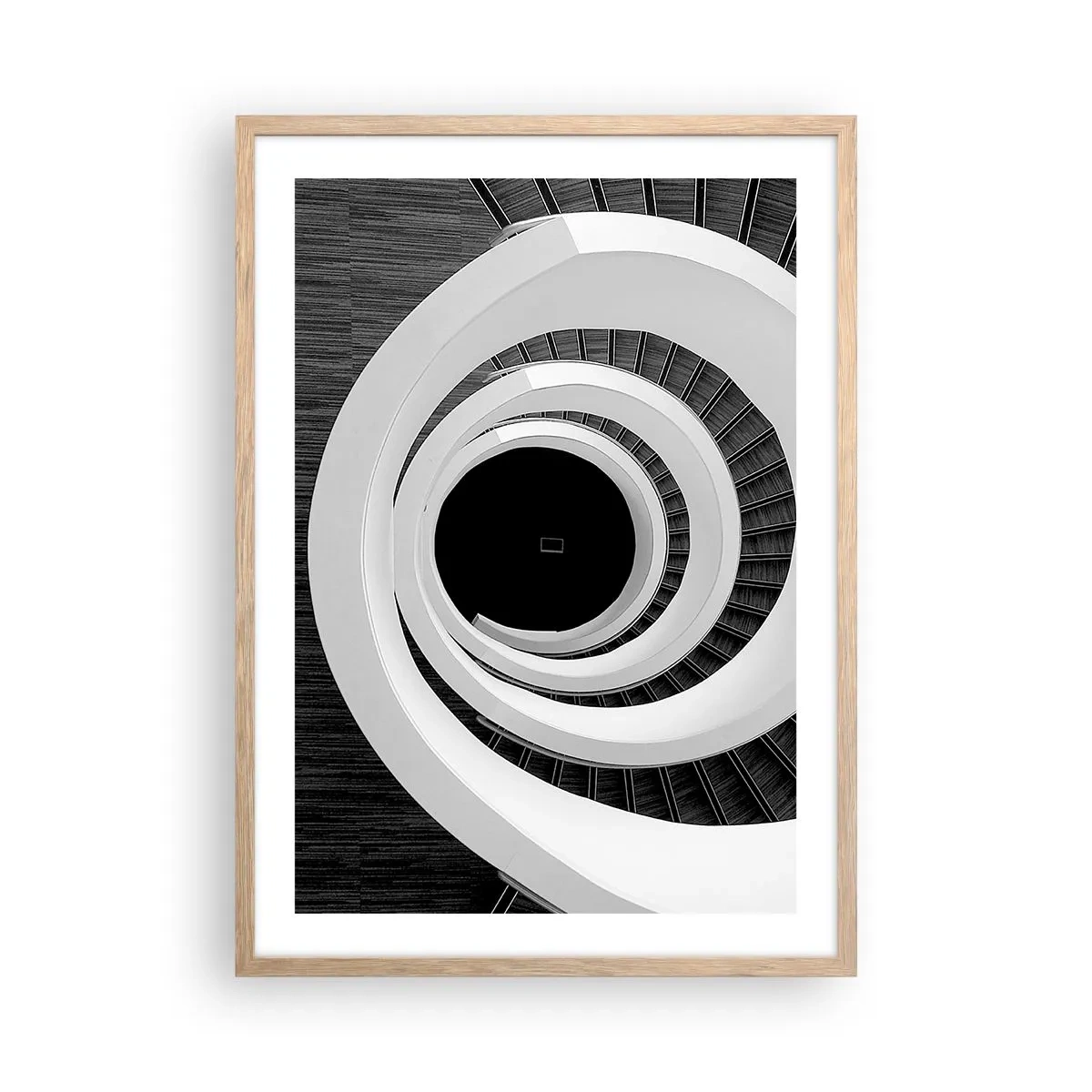 Een poster in een licht eiken lijst - Tot de kern van de zaak - 50x70 cm