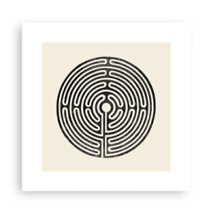 Poster - Mysterieuze orde - 30x30 cm