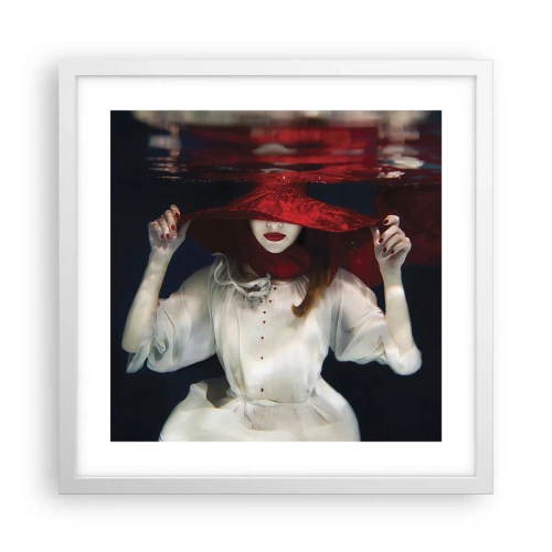 Poster in een witte lijst - Hatelijke godin in de Slavische mythologie - 40x40 cm