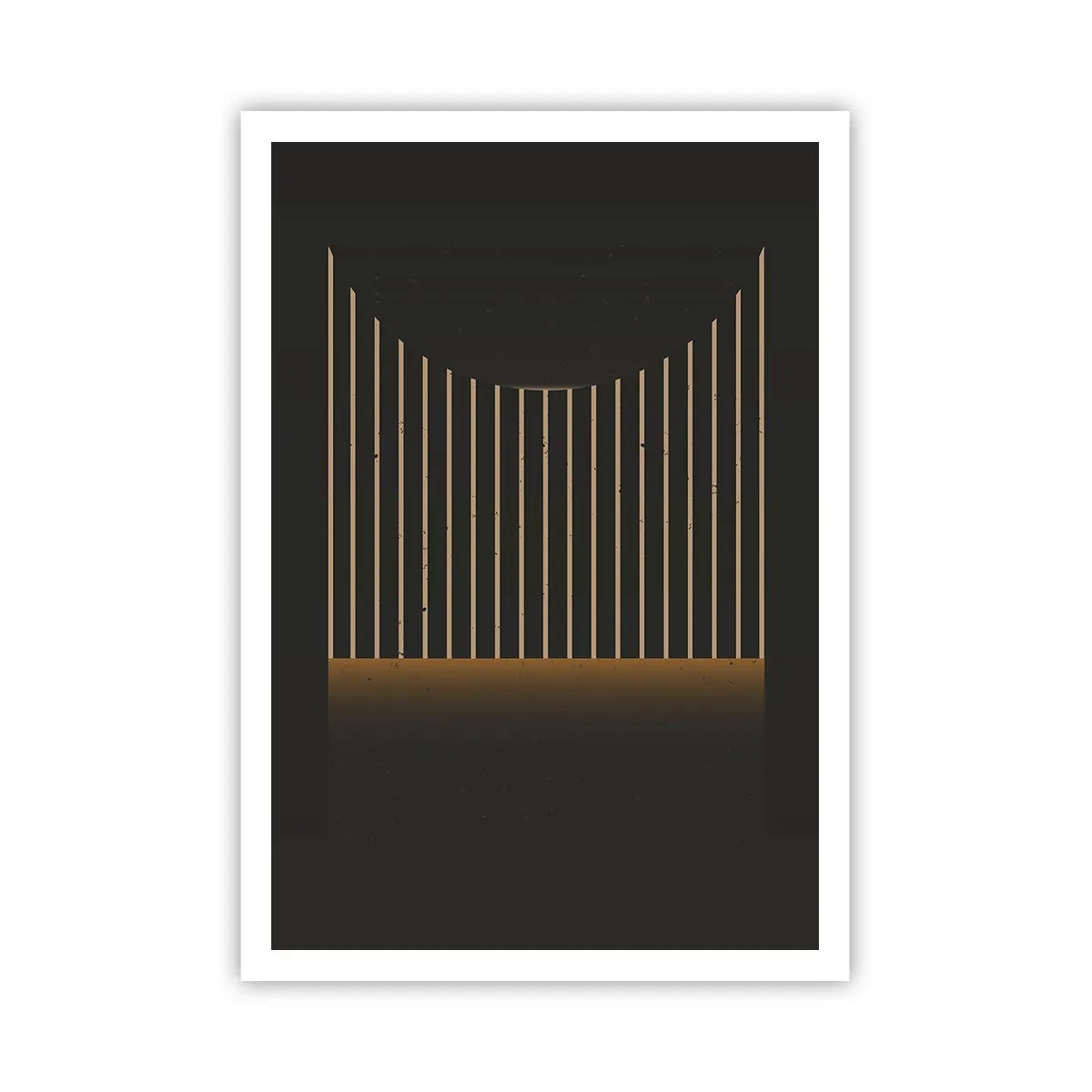 Poster - Verken de duisternis - 70x100 cm