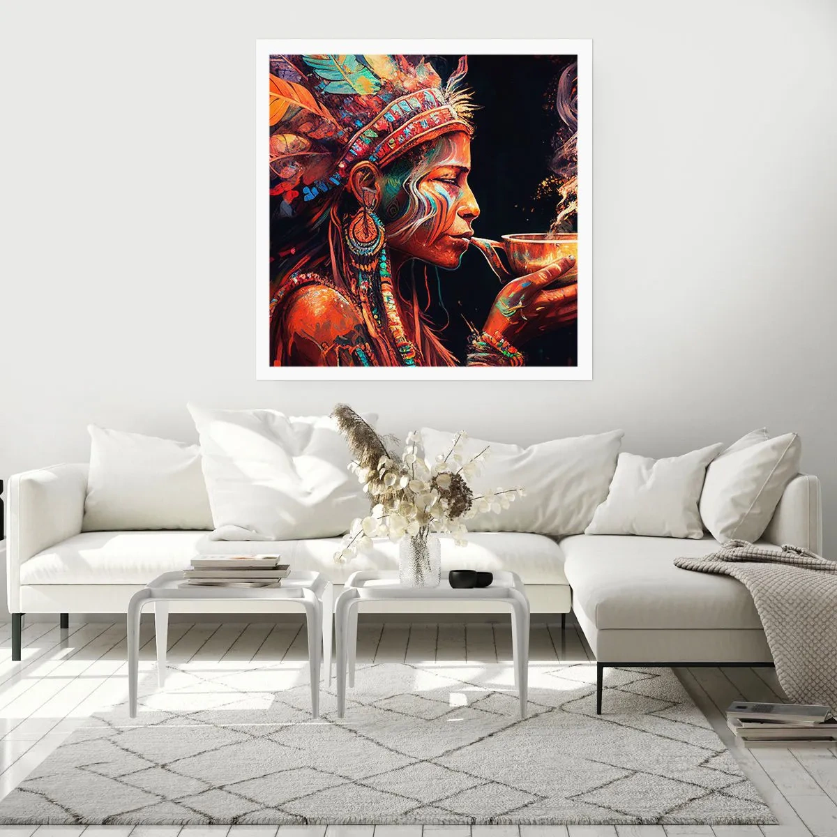 Poster - Magisch ritueel - 60x60 cm