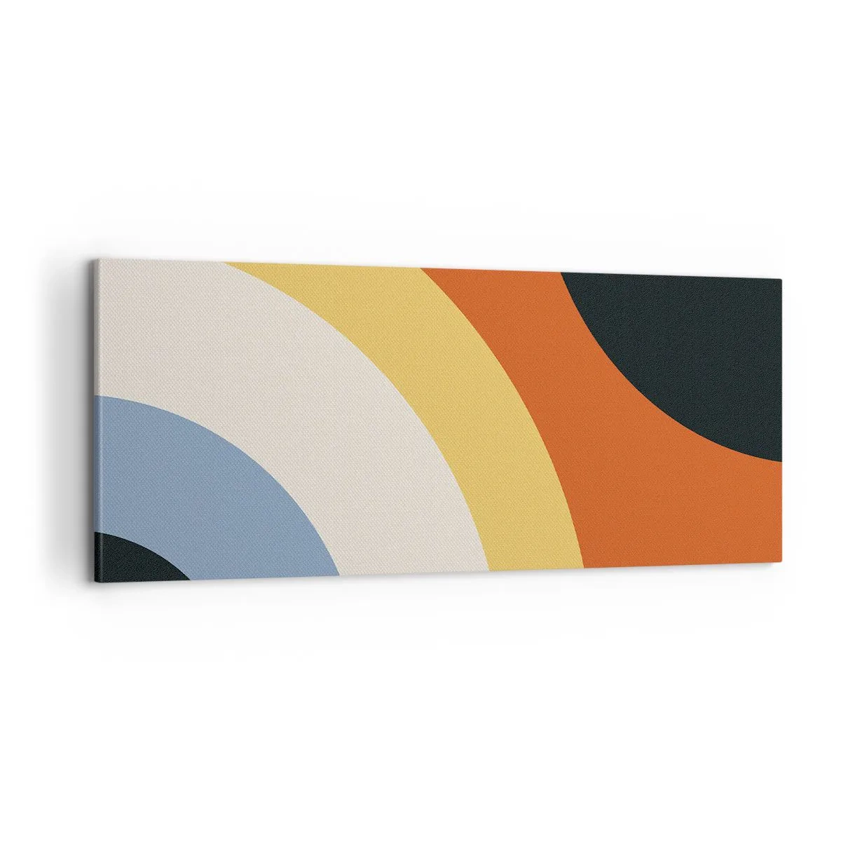 Schilderen op canvas - Naar mezelf toe - 100x40 cm