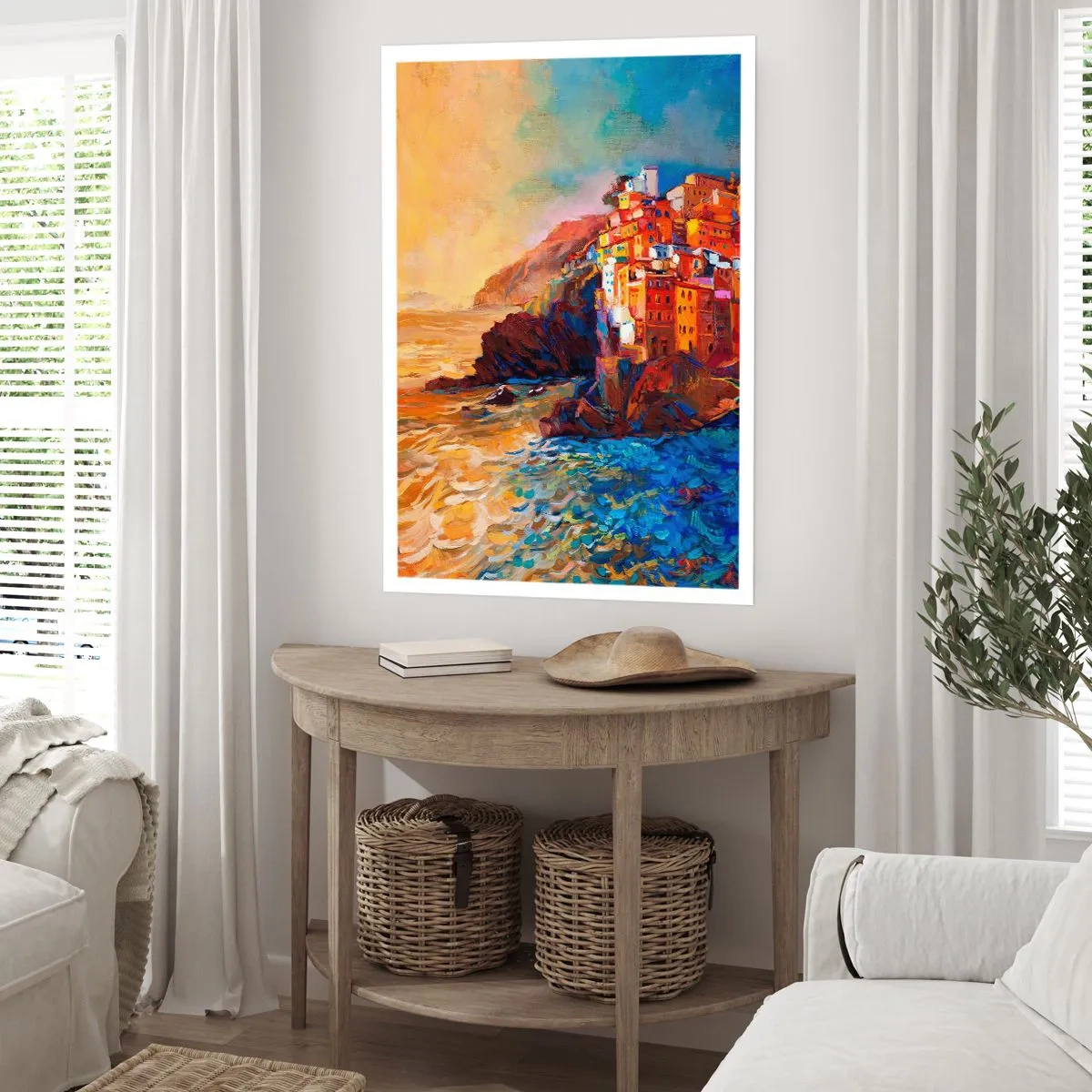 Poster - Italiaanse sfeer - 70x100 cm