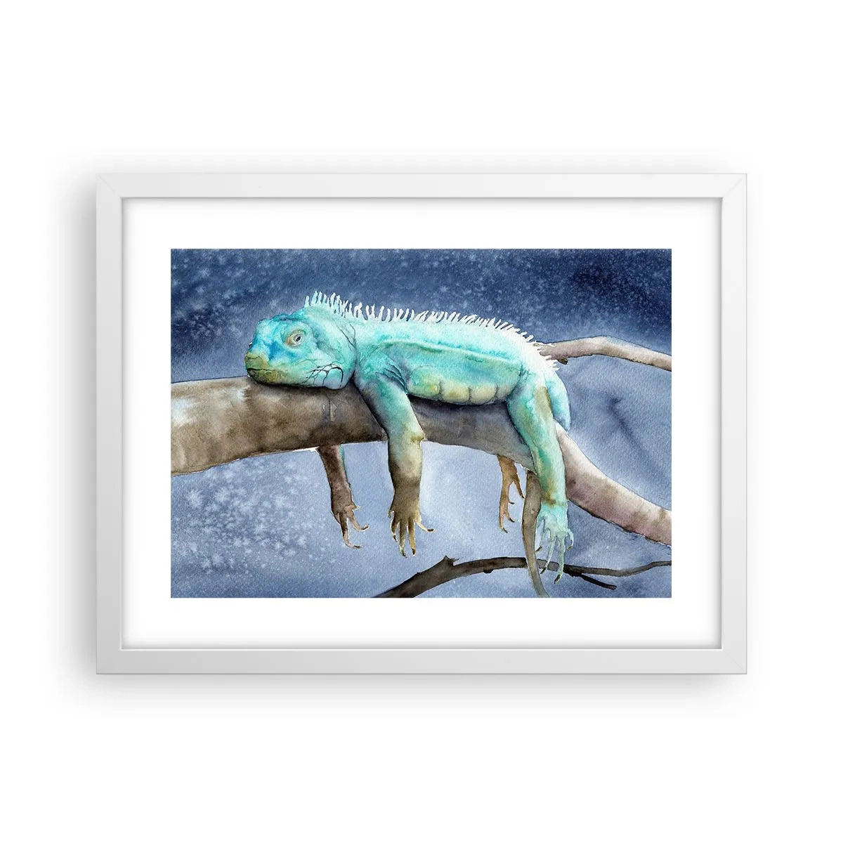 Poster in een witte lijst - Het is goed! - 40x30 cm